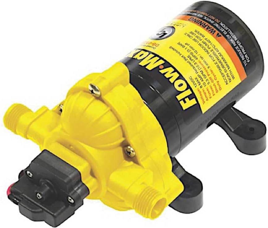 Flow Max Water Pump by Lippert Components for RVs - 50 PSI Power
