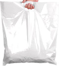 Plastic Shopping Bags for Small Business - 16x18 Extra Large Bags