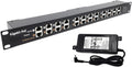 PoE Texas 12-Port Gigabit Passive Midspan Injector - Upgrade to PoE