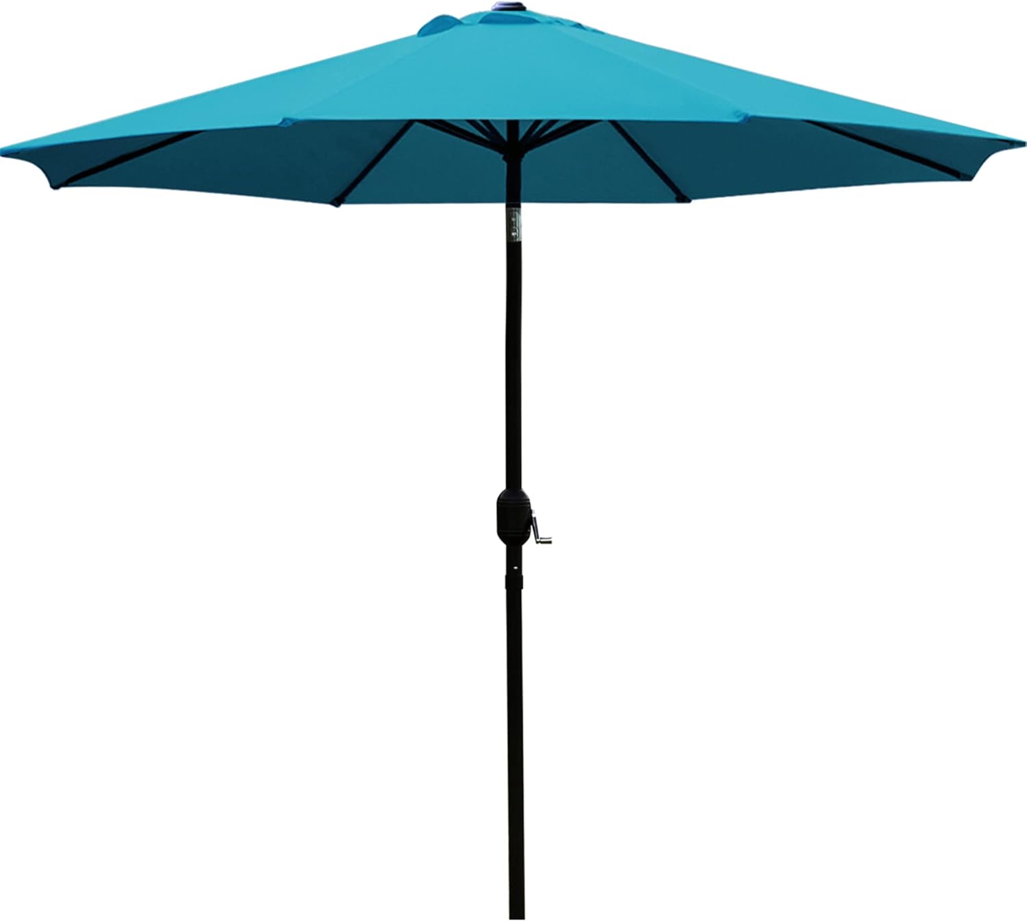 Sunnyglade 9ft Patio Umbrella with 8 Sturdy Ribs for Comfort