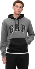 GAP Men's Logo Fleece Hoodie Hooded Sweatshirt - Comfortable Everyday