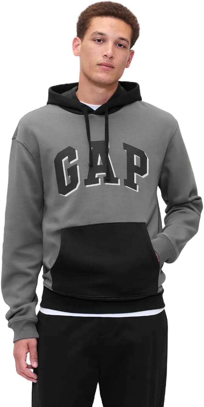 GAP Men's Logo Fleece Hoodie: Stylish Comfort for All Ages