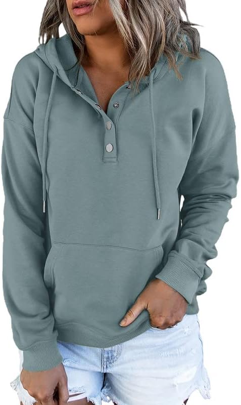 Dokotoo Womens Hoodies Casual Long Sleeve Pullover Sweatshirt