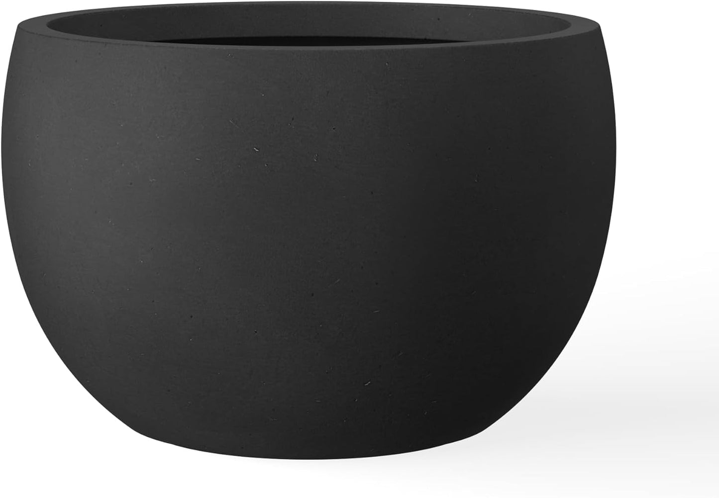 Kante 15.7 Dia Round Concrete Planter for Indoor and Outdoor Use