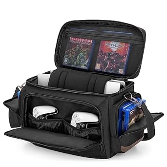 LoDrid Travel Carry Case for PS5, PS4, Xbox One & Laptop