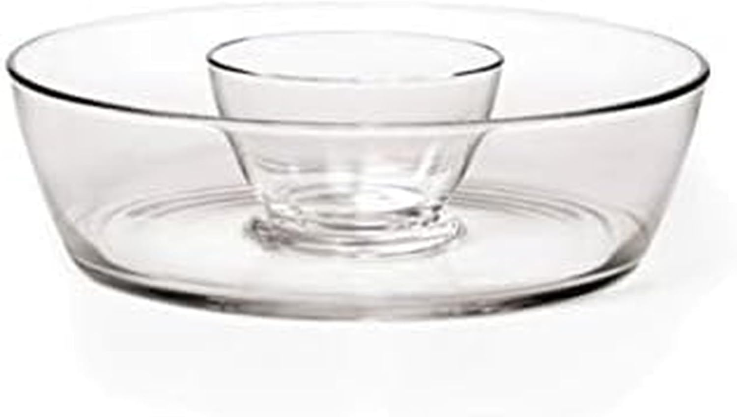 Mikasa Napoli Chip and Dip Set: Elegant 11-Inch Serving Bowls