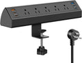 Desk Clamp Power Strip USB C 75W Fast Charging Station - Desk Edge
