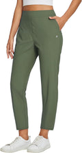 baleaf Womens Travel Pants Lightweight Stretch Petite Ankle Stretchy