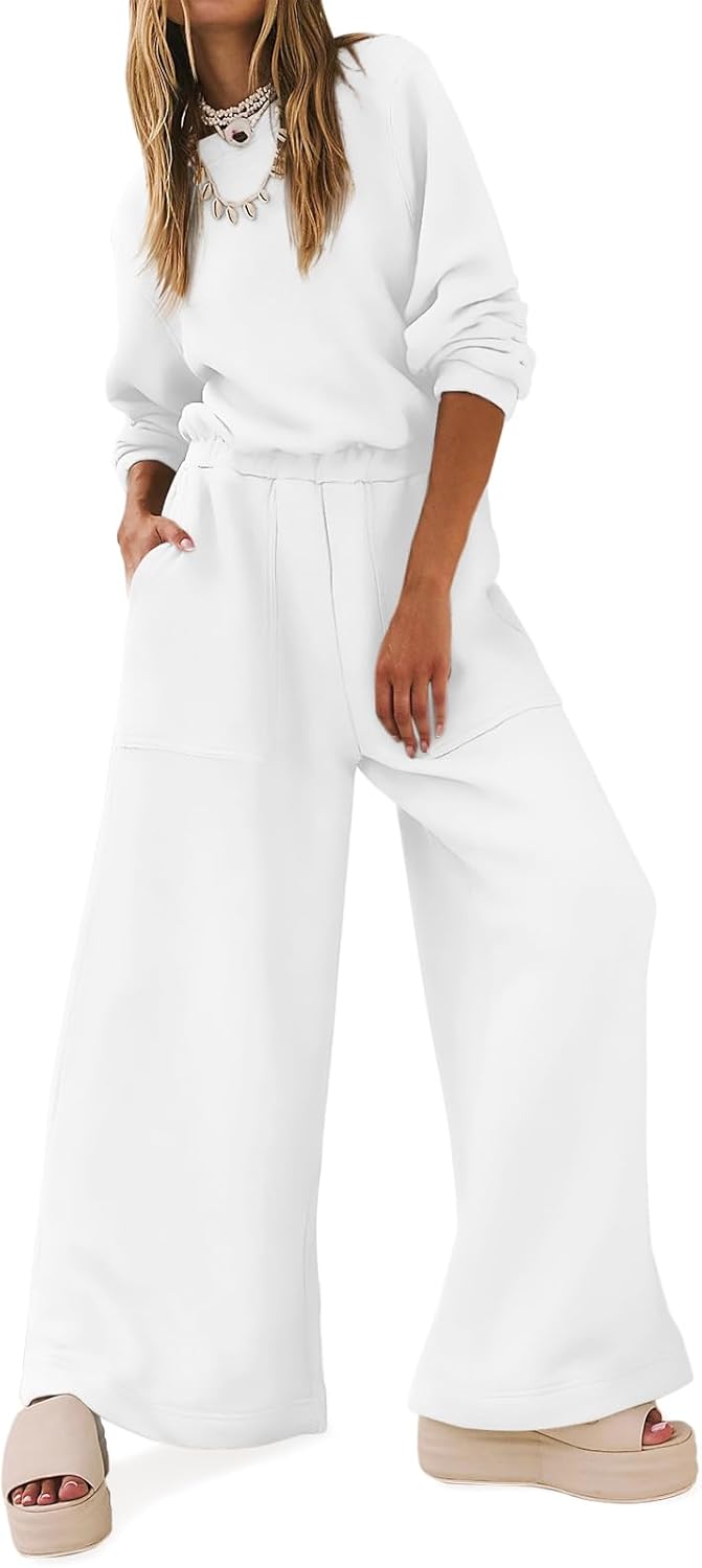 Yousify Women Trendy Rompers 2025 Wide Leg Long Sleeve Jumpsuits
