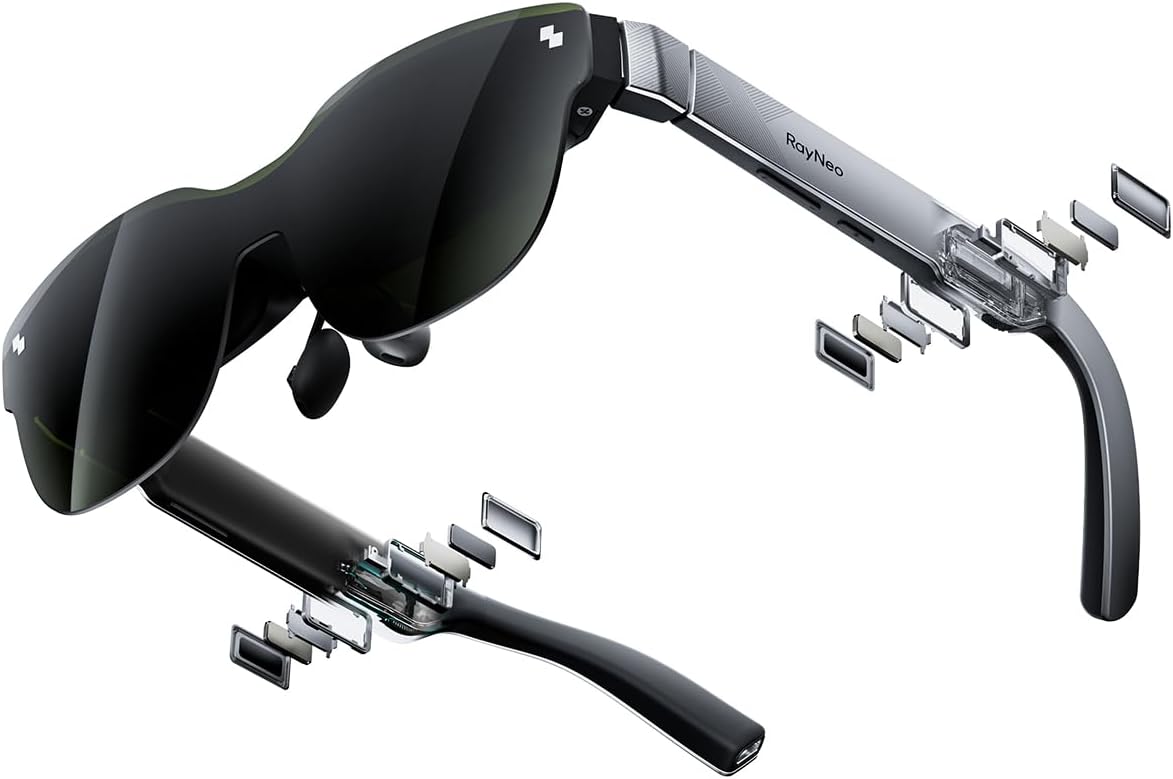 RayNeo Air 3s AR/XR Glasses with 201in FHD HueView Display