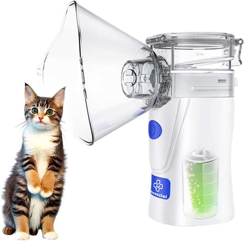 Portable Cat Nebulizer for Breathing Relief