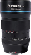 SIRUI 35mm F1.8 1.33X S35 Anamorphic Lens - Compact Cinema Optic