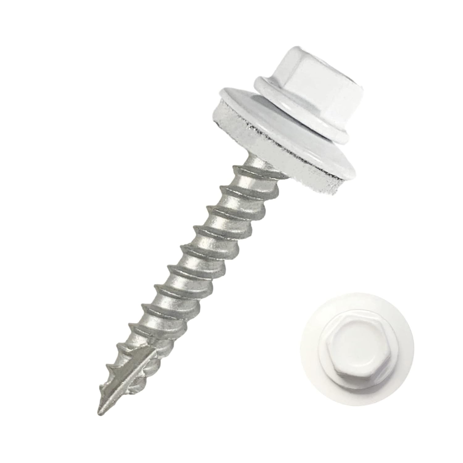 EAGLE 1 Metal Roofing Screws with EPDM Washer for Secure Fit