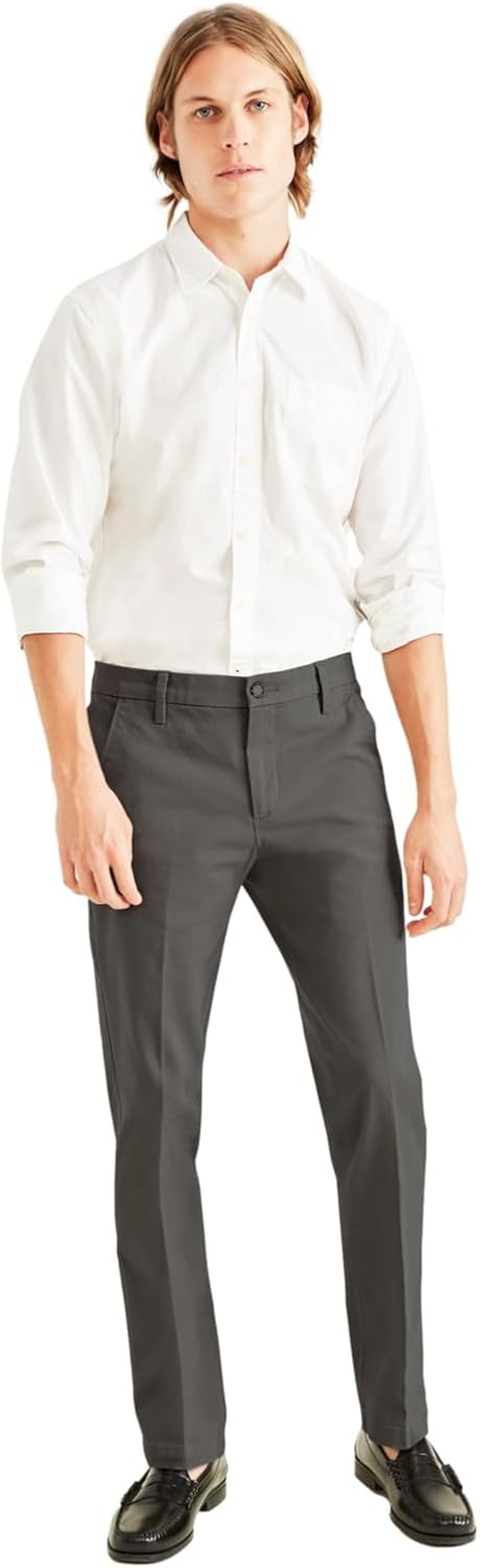 Dockers Mens Slim Fit Workday Khaki Smart 360 Flex Pants Review