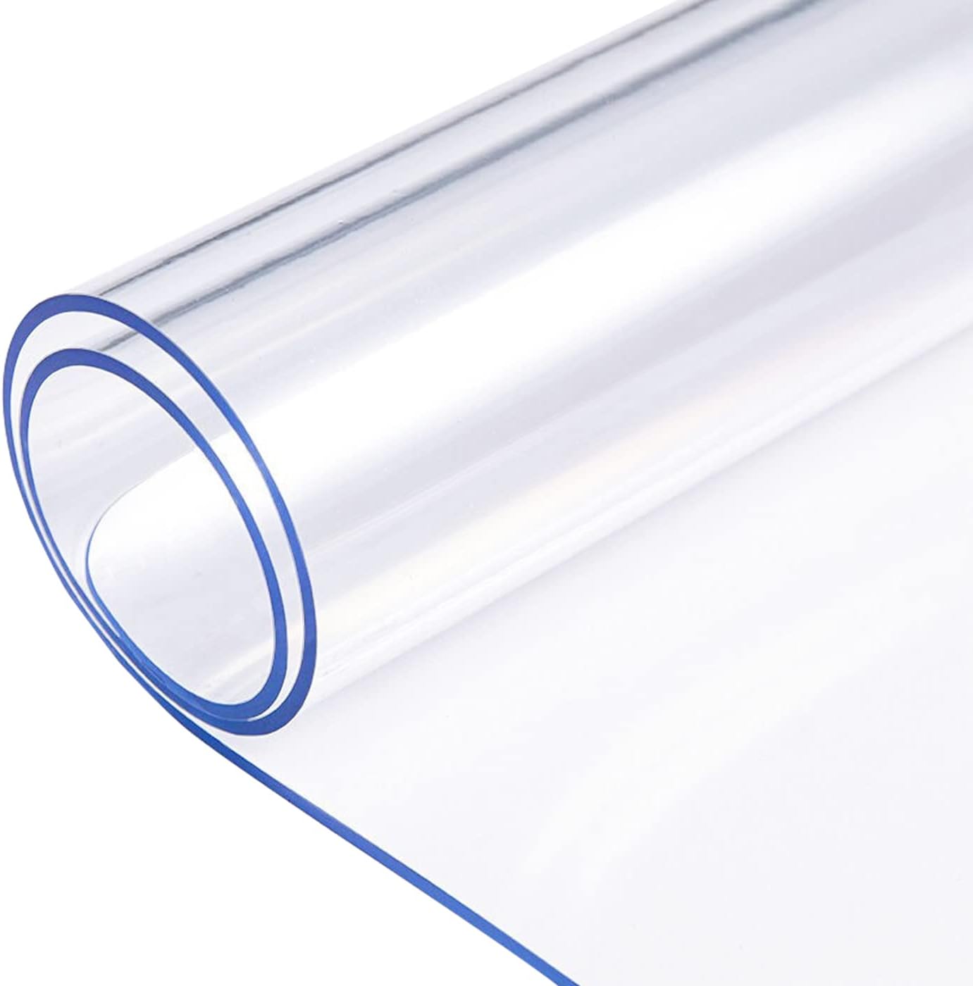 36X36 Inch Clear Plastic Table Protector for Wood Furniture