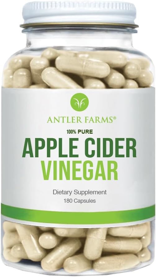 Apple Cider Vinegar Capsules - Gut & Heart Health Booster