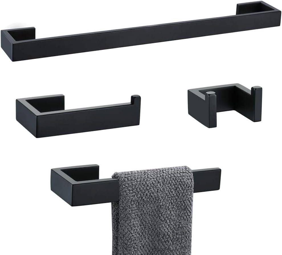 TNOMS 4 Pieces Bathroom Hardware Accessories Set Review