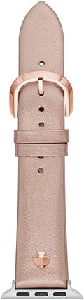 Interchangeable Leather or Nylon Apple Watch Band - Rose Gold Chic