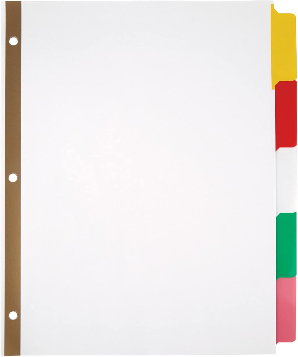 Organize Effortlessly: Erasable Big Tab Dividers x2