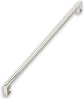 khtumeware 18 in Appliance Handle Pull Polished Nickel - Heavy Duty