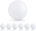 ECOELER LED Flush Mount Ceiling Light 6 Pack - Bright, Dimmable 3000K