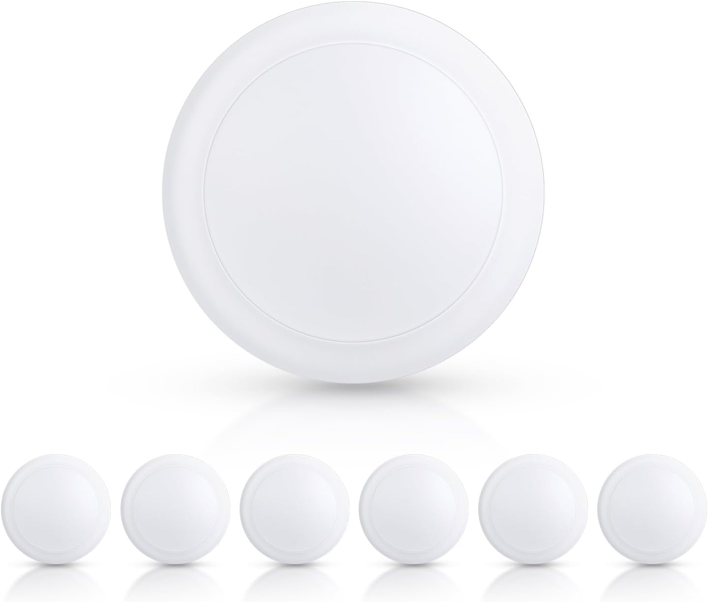 ECOELER LED Flush Mount Ceiling Light for Bright Spaces