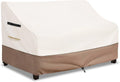 Outdoor Couch Cover Waterproof Patio Sofa Cover 58 in - Beige