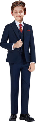 Marvelous World Boys' Formal Slim Fit Suit Set - Adjustable Waist team