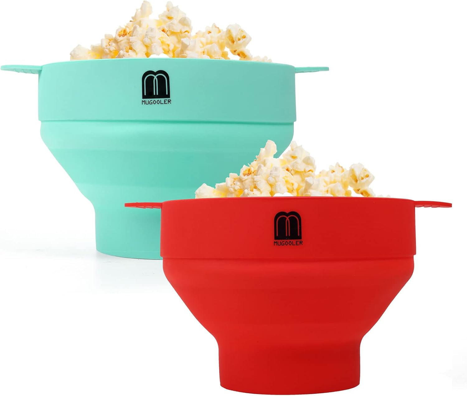 MMUGOOLER Silicone Popcorn Popper - BPA-Free & Quick Pop!