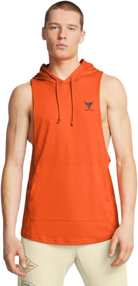 Under Armour Men's Project Rock Payoff Sleeveless Hoodie Review
