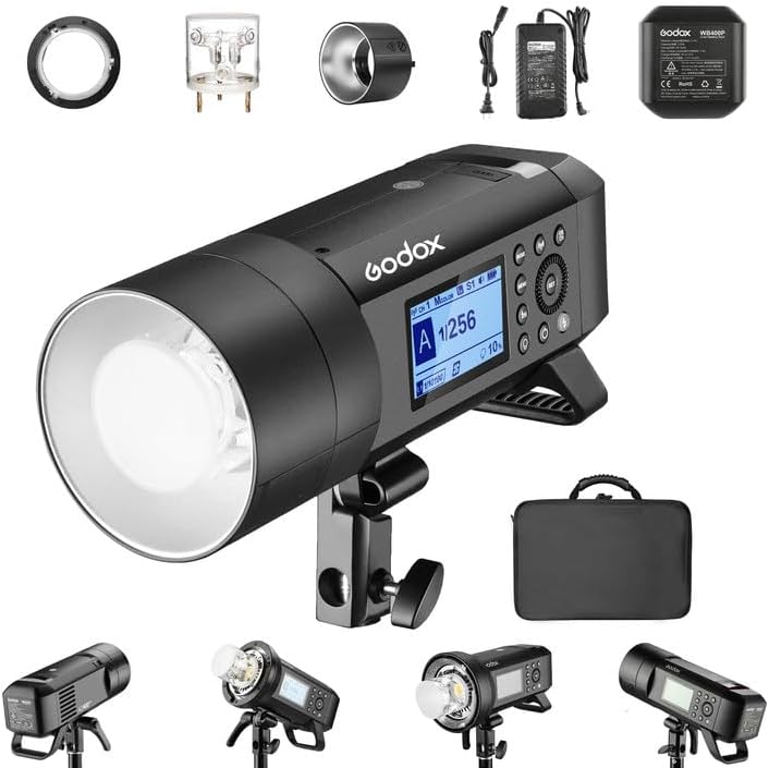 GODOX AD400PRO 400Ws Speedlite Strobe Light for Photographers