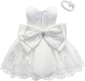 0-24M Toddler Baby Girl Embroidered Tutu Ball Gown Lace Dress