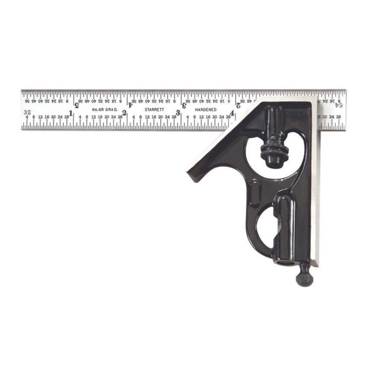 Starrett Steel Combination Square with 6in Blade for Precision