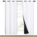 NICETOWN 100% Blackout Window Curtain Panels for Total Darkness