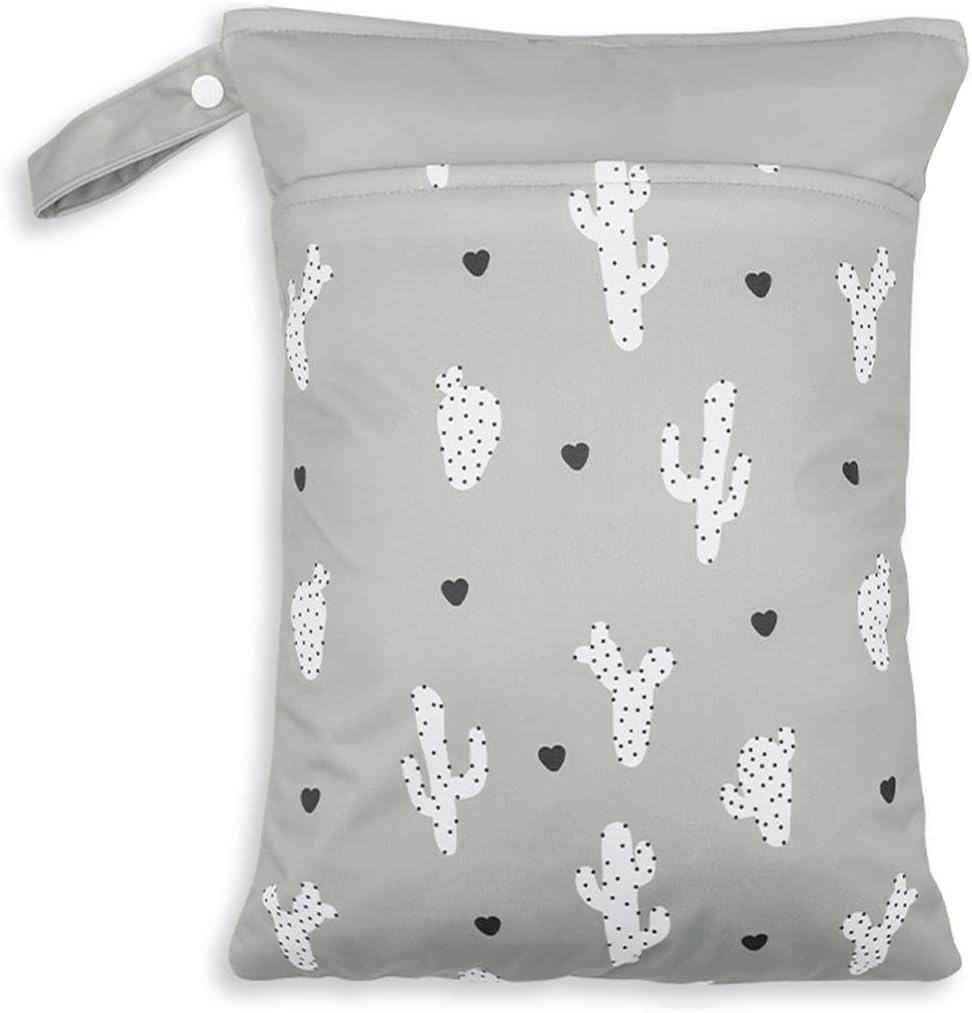 Wet Dry Bag with Dual Pockets & Handle by Smarbore
