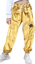 Drawstring Cargo Jogger Pants for Women & Girls - Cotton Blend Comfort