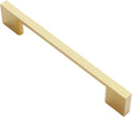 Alzassbg 10 Pack Matt Gold Cabinet Pulls 5 in Hole Centers - Modern