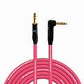 COLUBER CABLE 1/4 TRS Male to Right Angle 50 Feet Pink