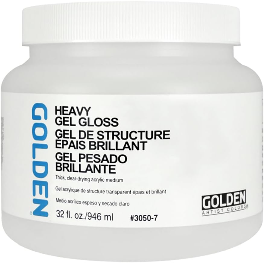 Heavy Gel Gloss by Golden Artist Colors - Professional Acrylic Medium