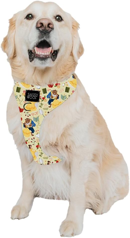 Dog Adjustable Harness - Disney Princess Belle for XL Dogs