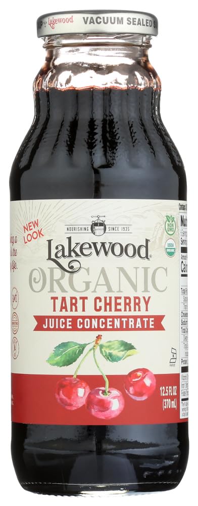 Lakewood Organic Black Cherry Concentrate Juice for Health