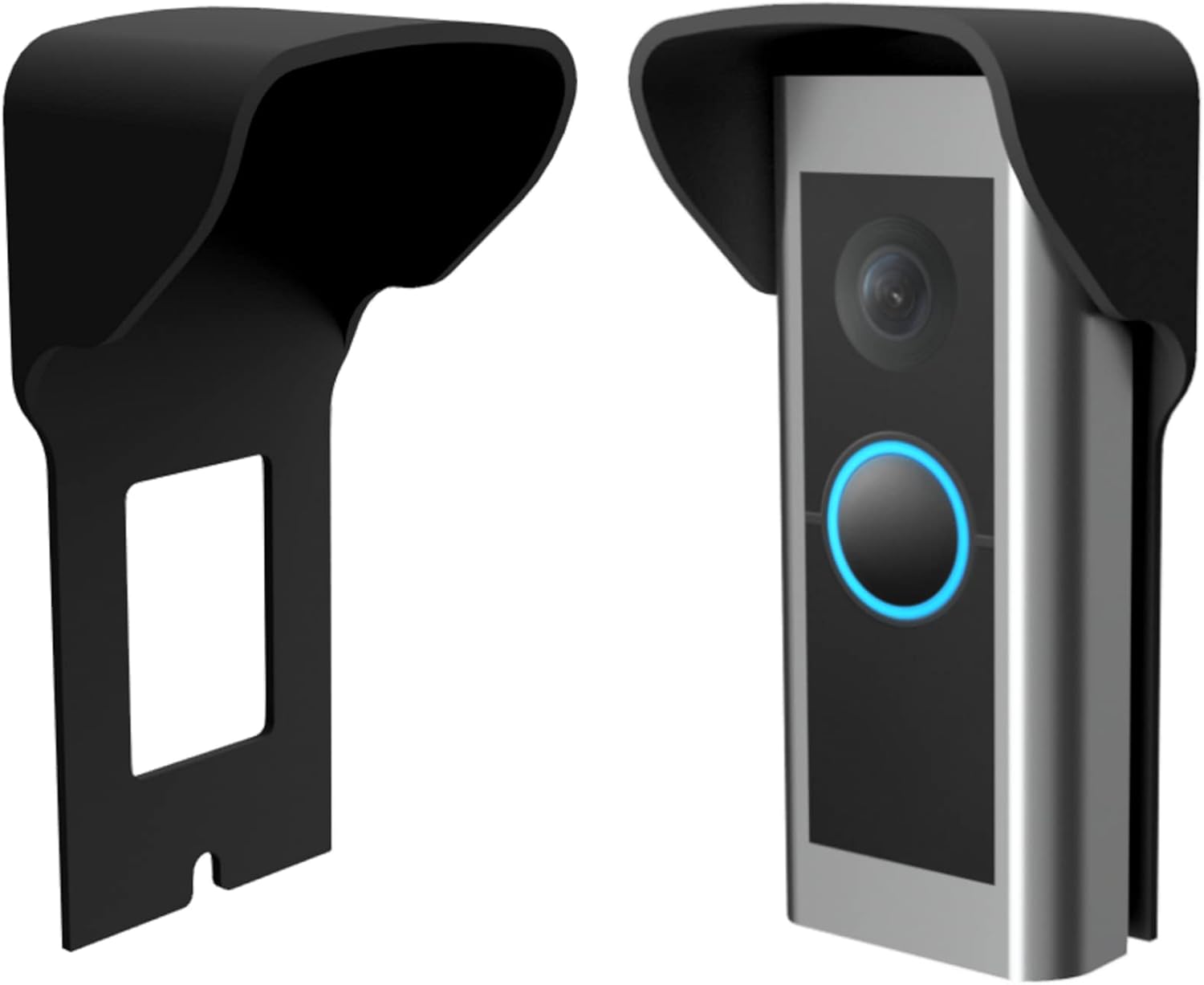 RingPro & Pro2 Doorbell Cover | Rain Glare Protection | Slim & Strong