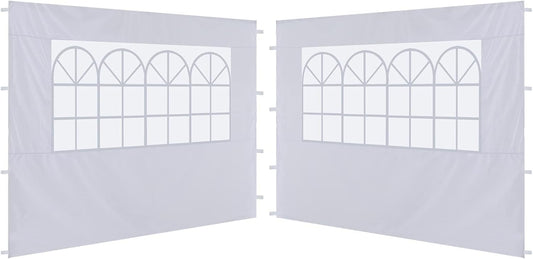 ABCCANOY 2 Packs of 10X10 Canopy Sidewalls for Outdoor Privacy