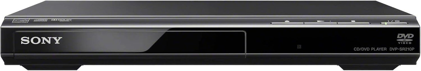 Sony DVPSR210P DVD Player - Compact Multi-Format Playback Device