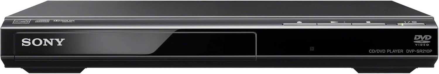 Sony DVPSR210P DVD Player - Compact Multi-Format Playback Device