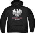LOGOVISION Collegiate Distressed Primary Logo Pullover Hoodie CHICAGO