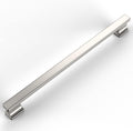 Amerdeco 15 in Champagne Bronze Cabinet Pulls 6 Pack - Solid Modern