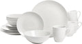10 Strawberry Street Simply Coupe 16 Piece Dinnerware Set - Classic