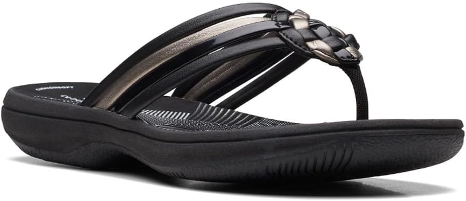 Clarks Women's Breeze Coral Flip-Flop Sandals for Comfort