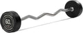 Titan Fitness Fixed Rubber Curl Barbells for Strength Training